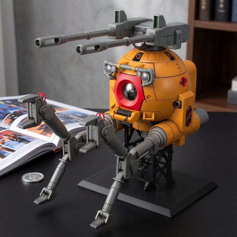万代 MG 1/100 铁球 K型 黄球 高达08小队 拼装模型