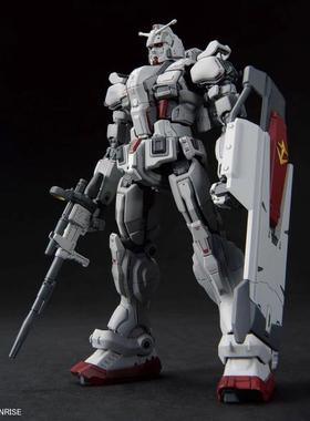 有货 万代 HGUC 1/144 255复仇的安魂曲高达EX 白色恶魔 拼装模型