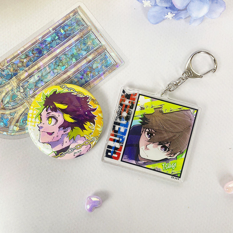 有货CRUX正版蓝色监狱 原画水彩徽章盲盒立牌挂件周边谷子,模玩/动漫/周边/娃圈三坑/桌游,动漫徽章/立牌,淘宝优惠券,粉丝福利购,淘宝优惠卷