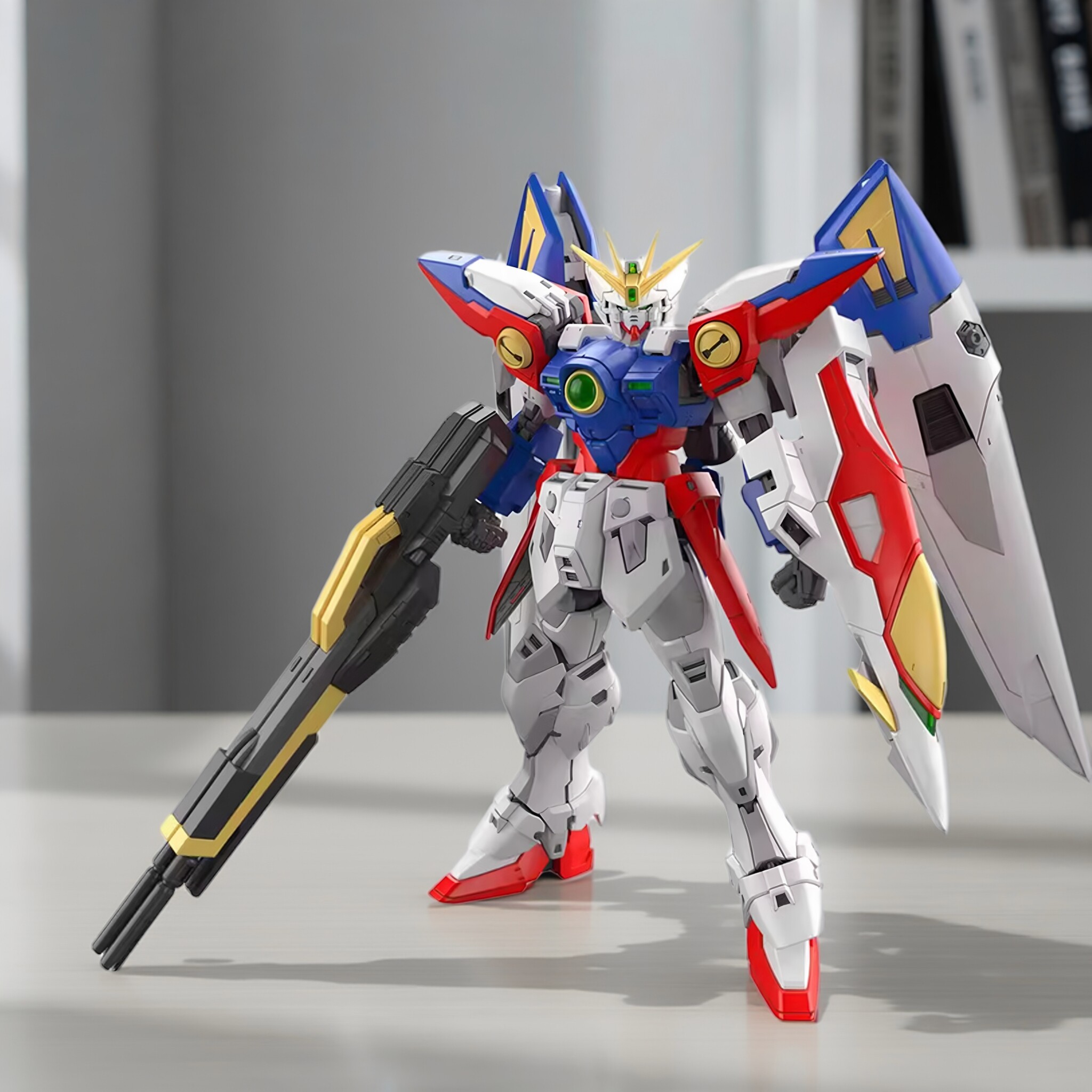 有货万代 RG 1/144 飞翼零式zero高达 新机动战记W 希罗 拼装模型图片