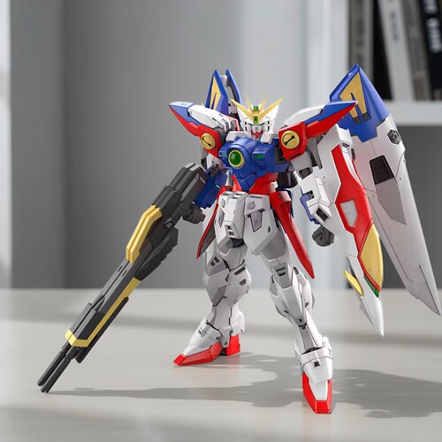有货万代 RG 1/144 飞翼零式zero高达 新机动战记W 希罗 拼装模型
