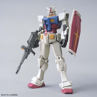 有货 万代正品 HGUC 1/144 RX-78-2 高达 元祖［超越全球］拼装