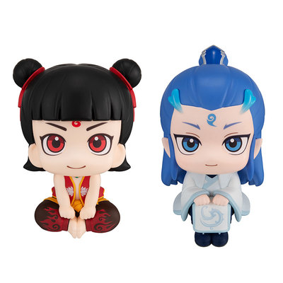 有货 MegaHouse lookup 魔童闹海 哪吒 敖丙 Q版 手办摆件