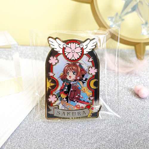 有货 ENSKY正版 魔卡少女樱25周年金属徽章吧唧盲盒 周边谷子