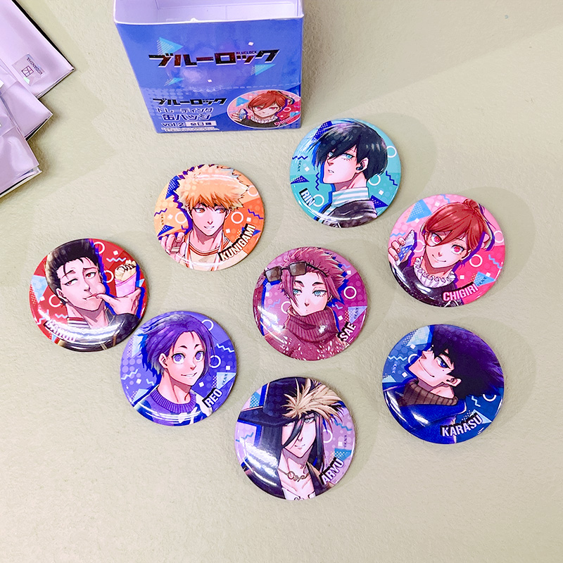 蓝色监狱徽章立牌私服休闲装