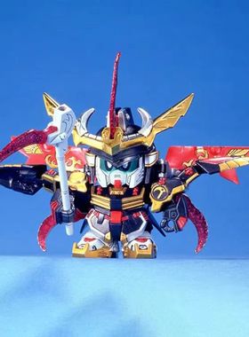 有货 正品万代 SD BB战士160 武神辉罗钢 砕牙高达 拼装模型