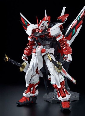 有货 万代PG 1/60  红异端高达 红色机·改 拼装模型