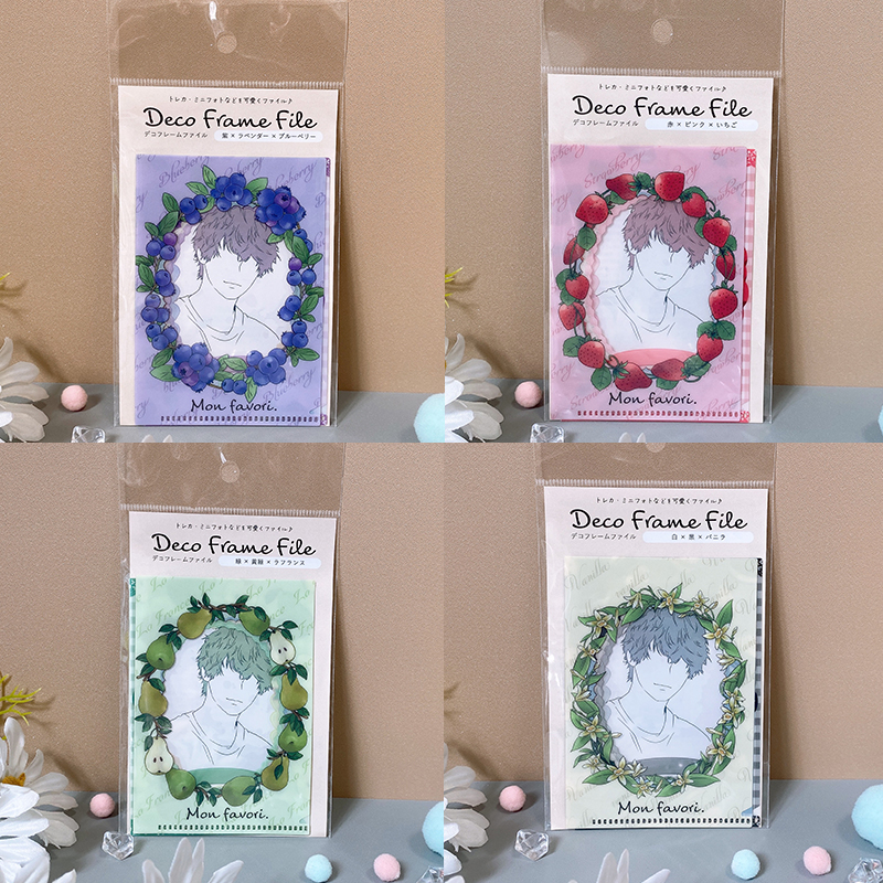 有货 Hagoromo正版谷美 花边亚克力插卡立牌 画框小卡文件夹