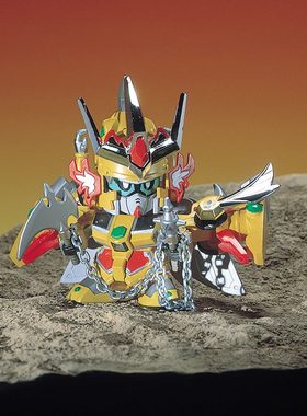 有货 正品万代 SD BB战士127 七人之超将军编 兽王 高达 拼装模型