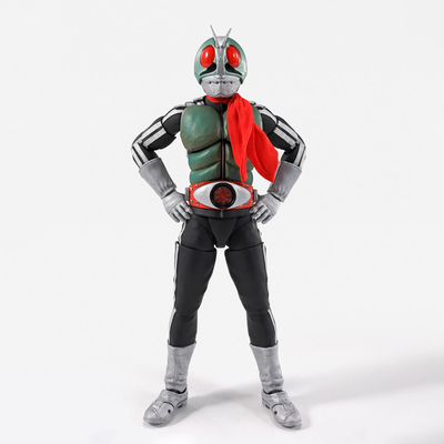 有货 万代 SHF 真骨雕假面骑士新一号 荣光昭和骑士 可动手办