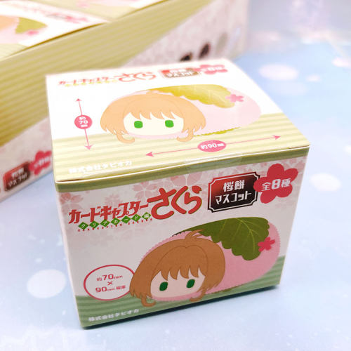 魔卡少女樱吉祥物公仔樱饼