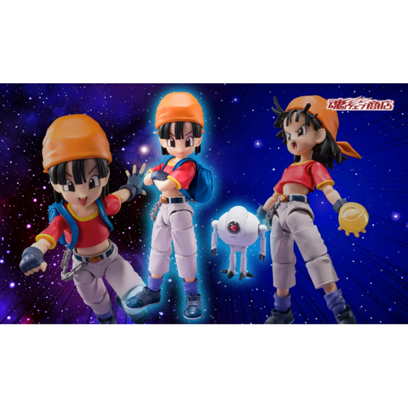 有货 万代PB限定S.H.Figuarts 龙珠 斑斑-GT-&吉鲁 小芳 可动手办