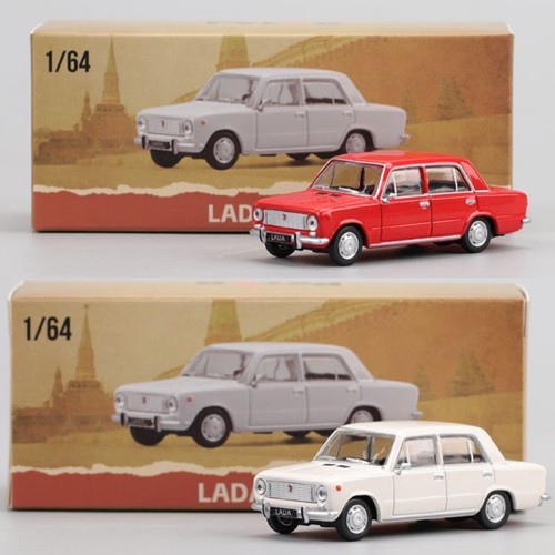 PERKA1:64前苏联LADA拉达2101合金汽车模型仿真摆件微缩艺术摄影