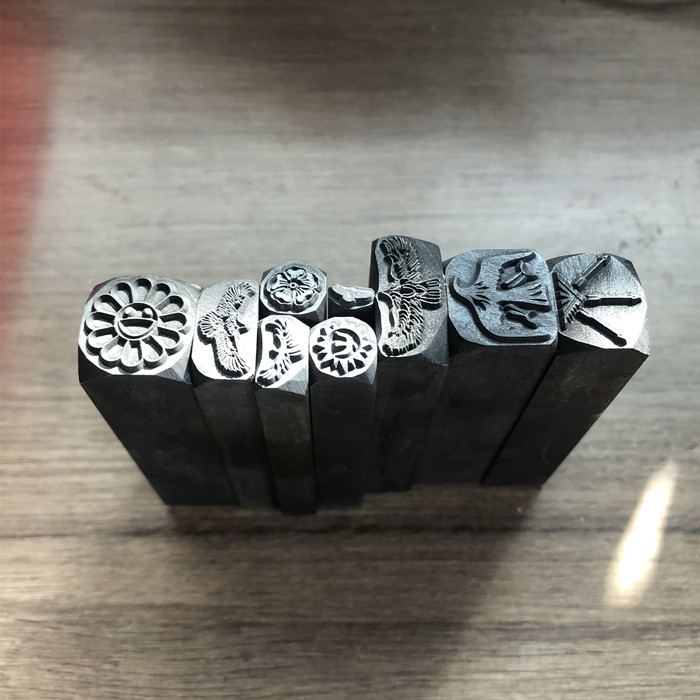 非灵作高桥吾郎錾子钢印冲头印第安风格goros羽毛冲高山隆菊地健