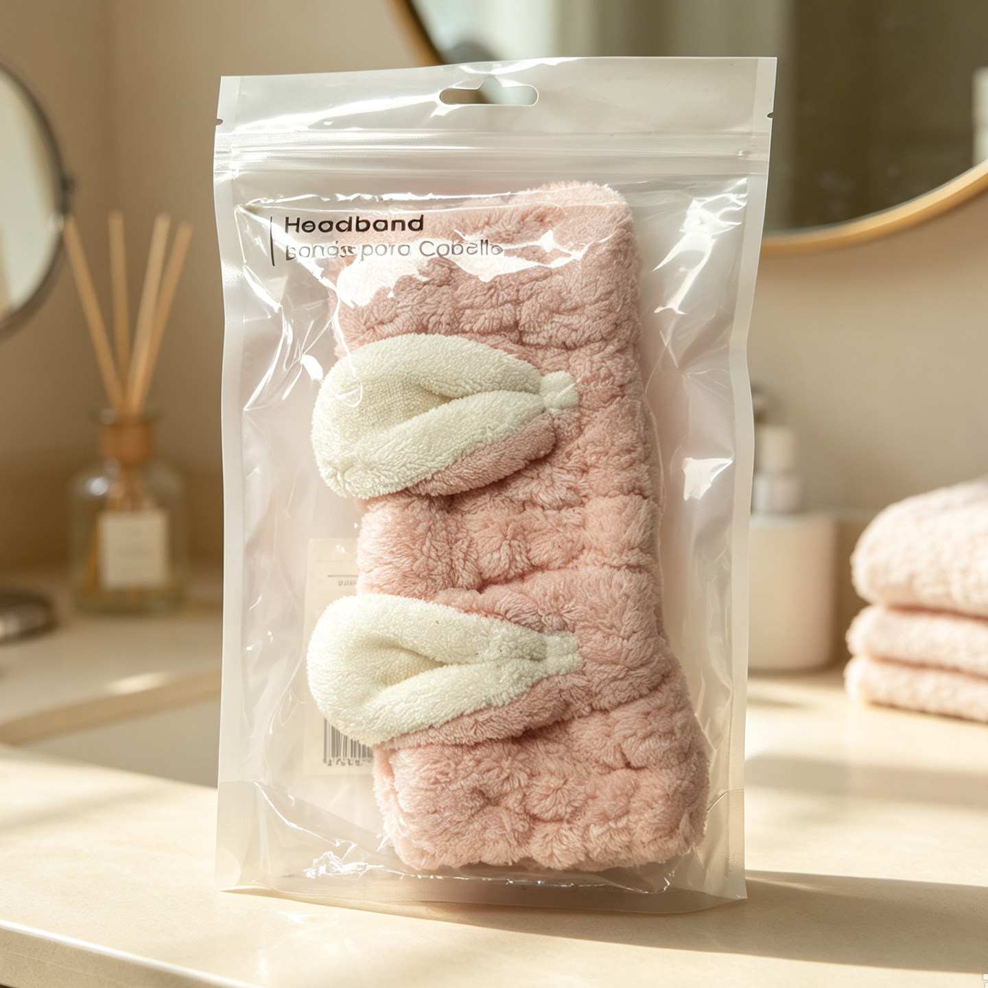 MINISO名创优品网红兔耳朵卡通韩国可爱发箍立体女洗脸浴室束发带