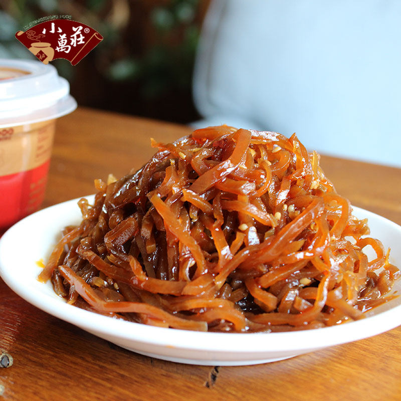 东北特产敦化小万庄大缸腌咸菜150g酱菜下饭菜芥菜丝拍5份包邮