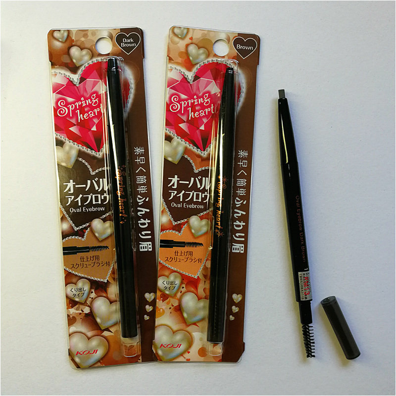 Japan buy spot KOJI Kou Ji Chunxindangyang Rotary Lasting waterproof Eyebrow pencil Eyebrow brush Ellipse Writtenin the Makeup/Perfume/Beauty tools , Eyebrow pencil/Eyebrow/Eyebrow cream  category - from Buy2taobao.com to provide professional Taobao agent buy service