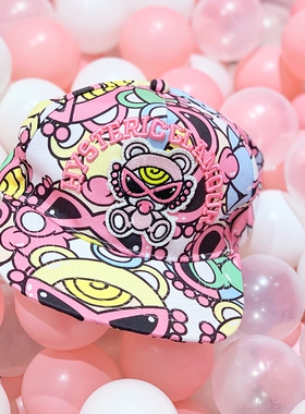 日系男女宝儿童百搭帽子2025新款休闲童装潮牌搭配街舞嘻哈鸭舌帽