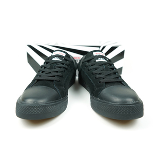 STRAYE运动长板男女学生反毛皮耐磨低帮全黑武士3E专业滑板鞋