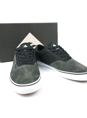 Herman签名款G6软胶避震耐磨翻毛皮emerica专业3e滑板鞋运动灰色