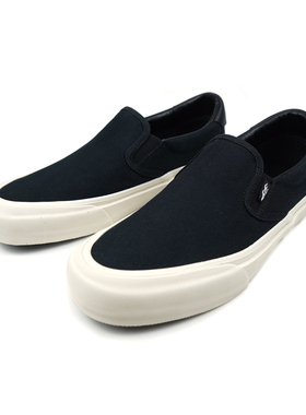 谁人滑板】STRAYE黑色一脚蹬slip-on懒人鞋硫化长板3E滑板鞋男款