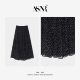 26年早春新款 裙长89 黑白波点半身裙 BRAID