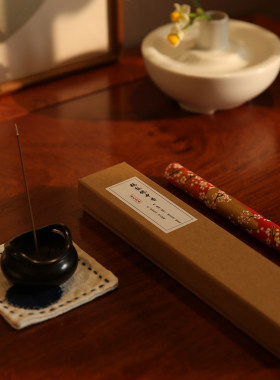 线香寺院自制清火降噪鹅梨帐中香