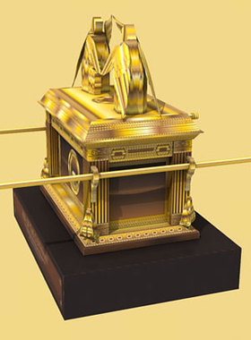 纸拼图约柜棺Ark of The Covenant PapercraftD立体纸模型DIY礼品