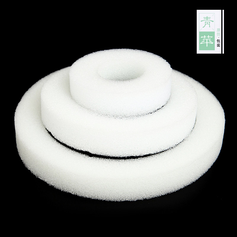 燕窝包装海参圈专用空心棉 燕窝礼品盒填充物圆形海绵内饰燕窝盒