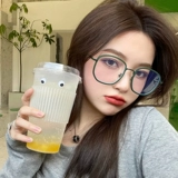 Матовые зеленые брендовые ретро очки, по фигуре