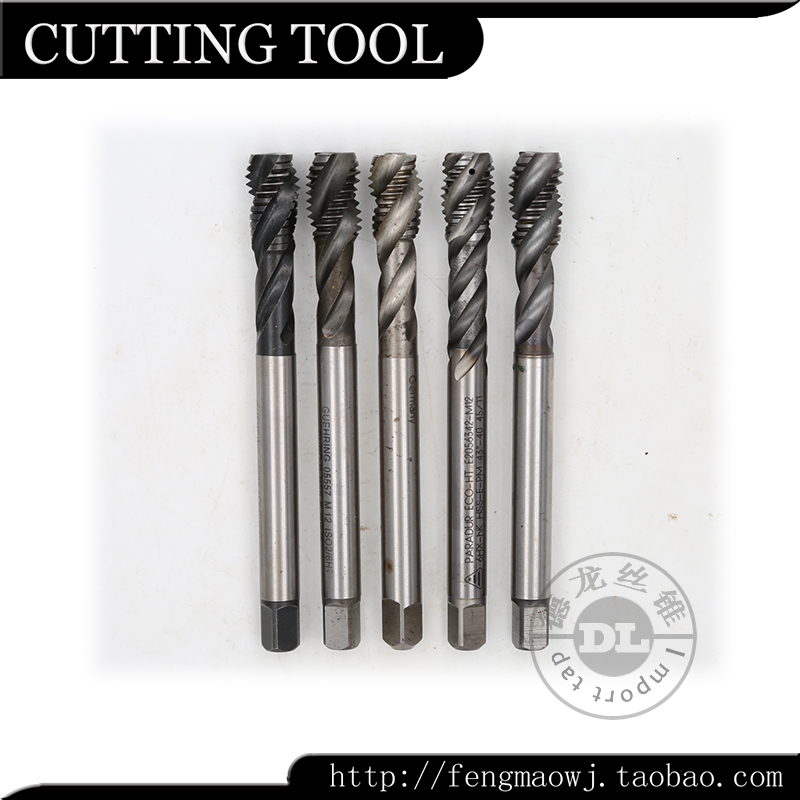 进口二手德国 GUHRING HSSE M12 螺旋机用丝锥丝攻用于盲孔