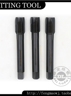 进口二手 TDC HSSE 3/8-19 6H氮化黑色先端丝锥 螺尖丝攻