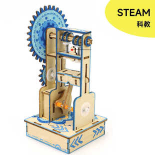 科教前沿科技小制作燃油发动机内燃机模型玩教具小学生手工材料包