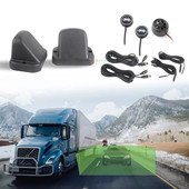 卡车货车大巴车BSD并线辅助雷达盲区监测77G盲点监测提示預警雷达