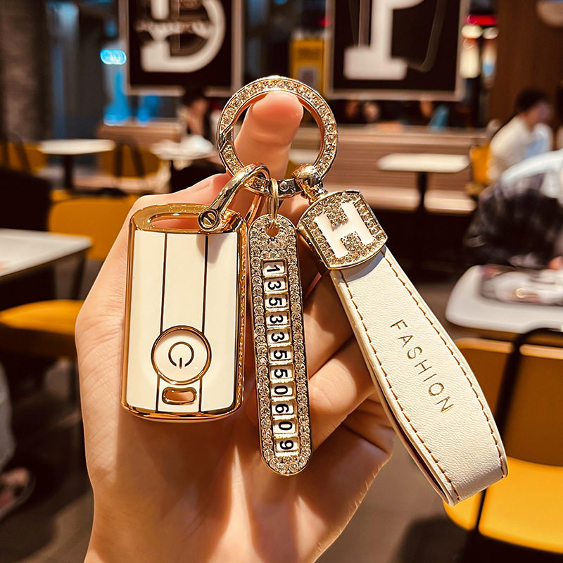 适用雅马哈摩托车钥匙套yamaha Nmax155 Nvx Xmax300钥匙包扣个性