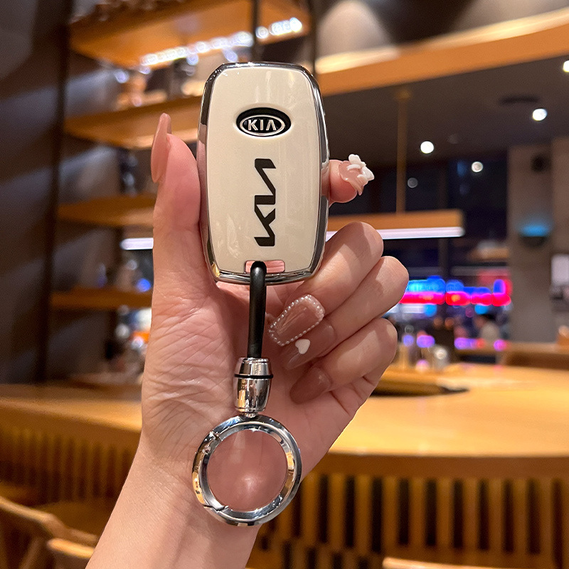 适用起亚K3汽车钥匙套K4智跑kx3奕跑kx57凯绅壳CROSS索兰托K5扣包
