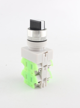 旋钮开关LAY37-22X2 40X3 二层 三层 自复位自锁启动停止开孔22mm