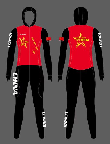 加绒秋冬春夏款大道速滑服滑冰服速滑连体服下单备注尺码定制6天
