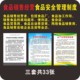 食品销售经营者食品安全管理制度牌挂图海报 连锁企业总部自动 贸易商网络 加工厂超市便利食杂店 作坊