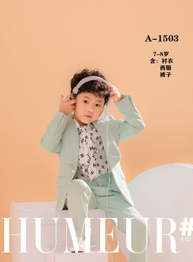 儿童摄影服装6岁8岁男孩影楼