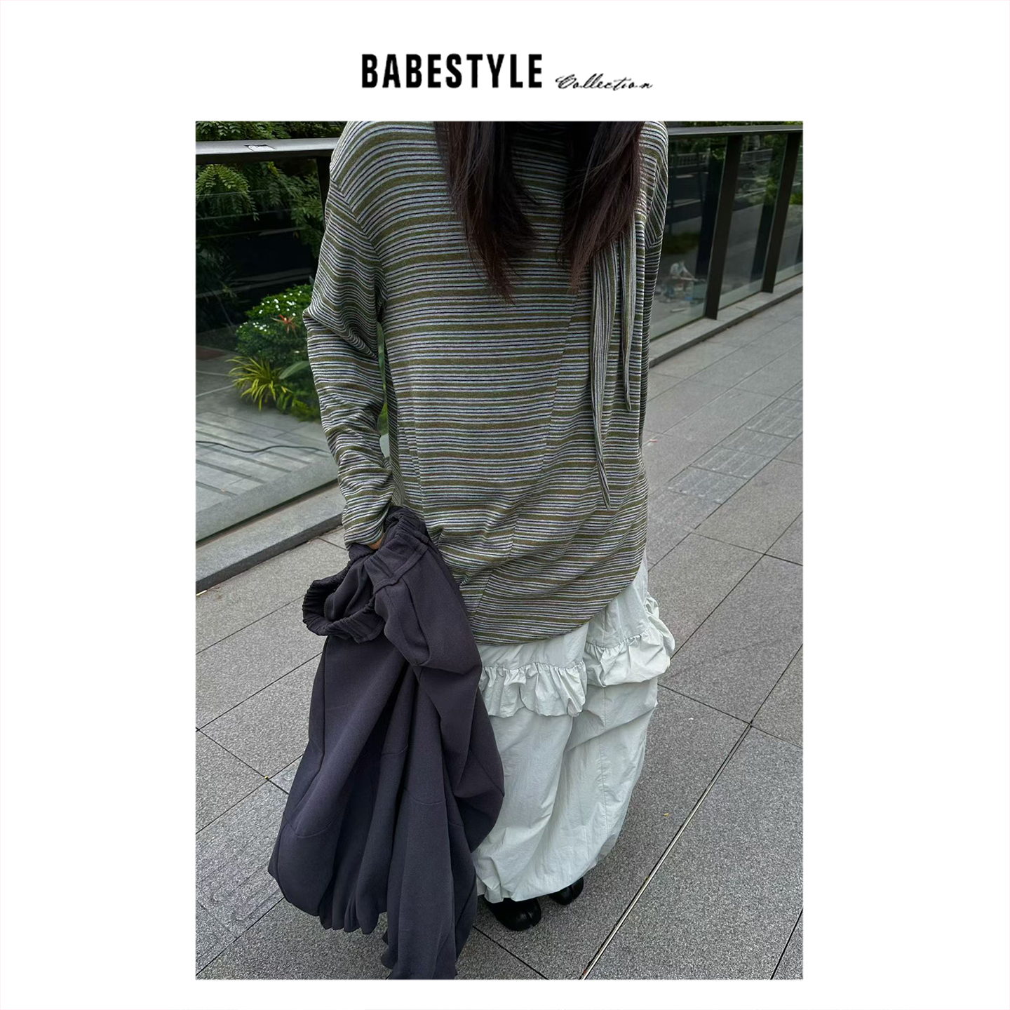 YANJIJIAN+飘带+绒绒+打底衫