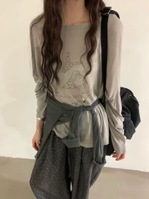 umbriel+轻亚+比基尼罩衫+面膜T