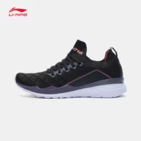 Giày chạy bộ Li Ning Giày nữ mới Li Ningyun năm thế hệ hấp thụ sốc phục hồi người yêu một mảnh giày thể thao mùa xuân - Giày chạy bộ giày xtep