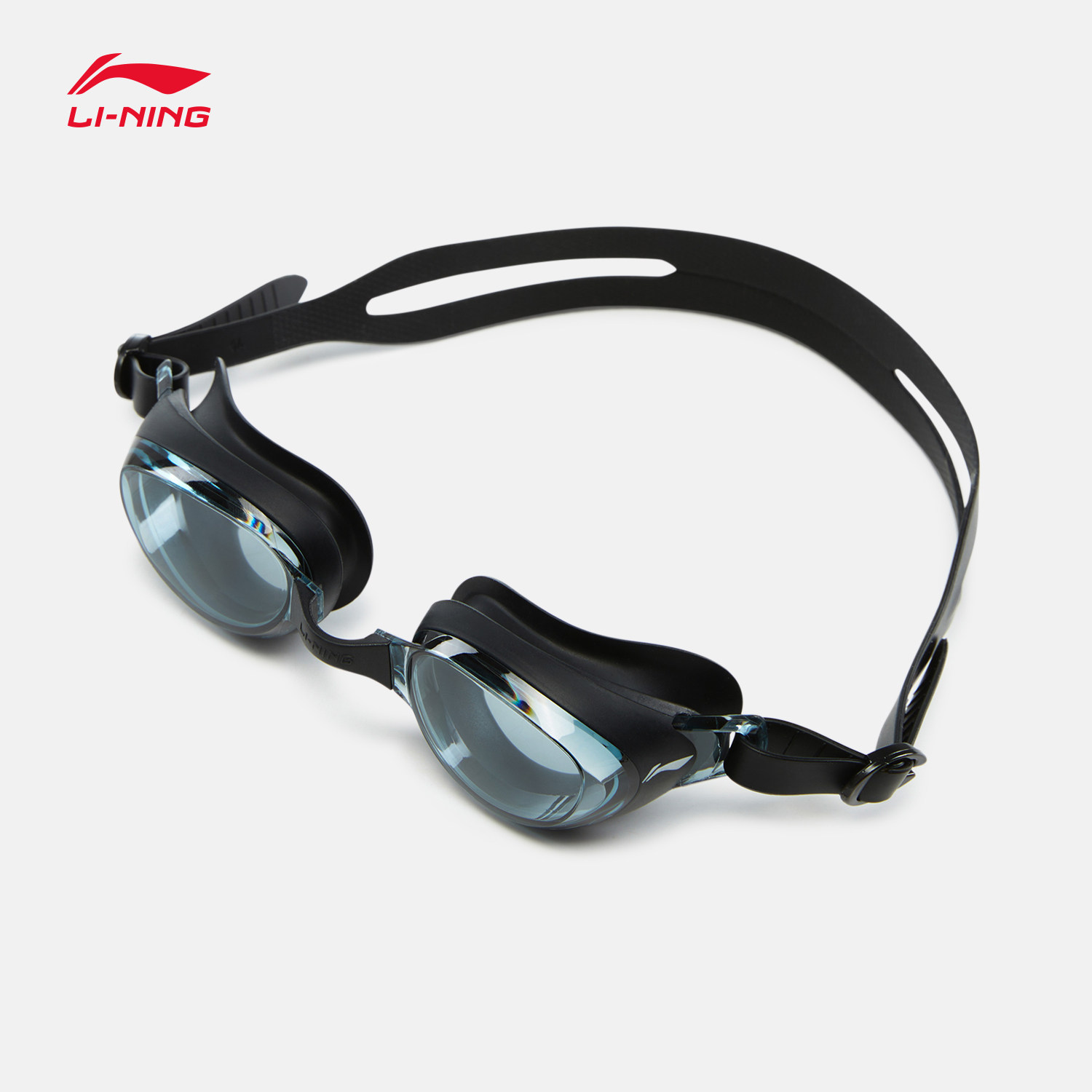 李宁泳镜官方正品男女士成人高清竞速电镀防水防雾新款游泳眼镜
