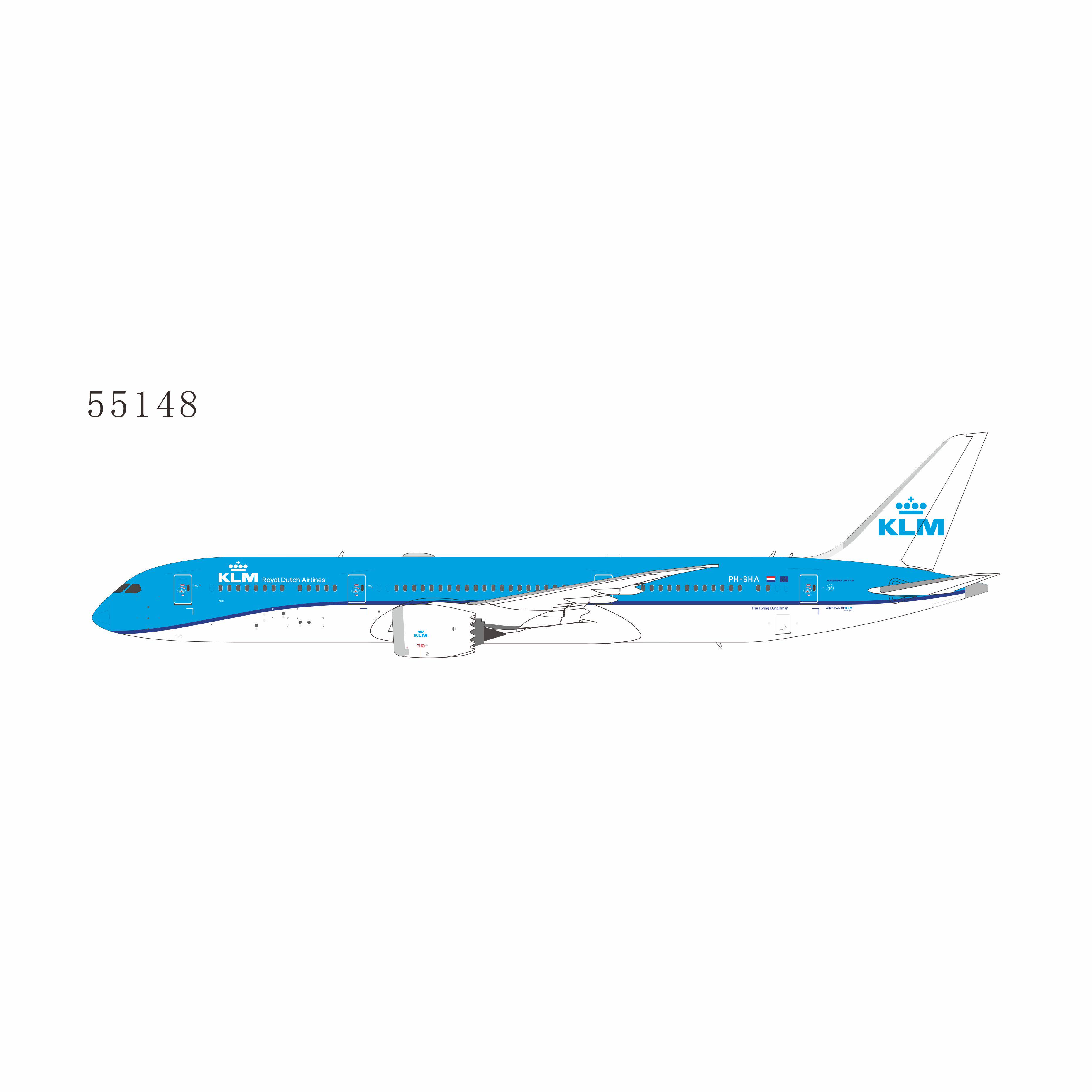 预售NG荷兰皇家航空787-9航模
