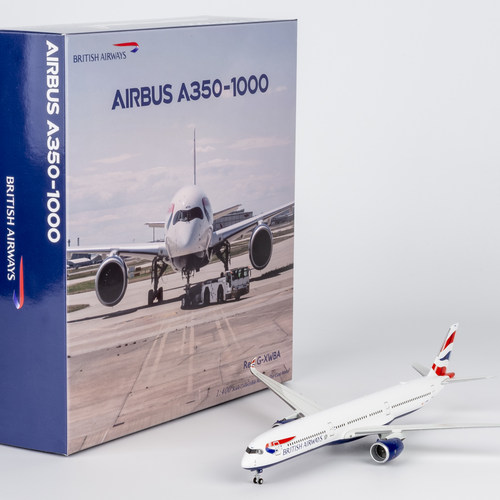新品 :NG 英国航空 A350-1000  合金航模1:400共3款
