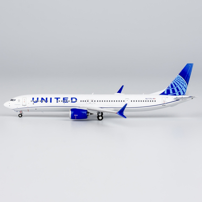 NG 90001 联合航空 737 MAX 10 N27753 合金航模1:400