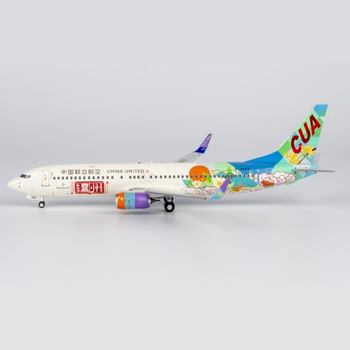 NG 08008  中国联合航空 737-800/w B-7563 合金航模1:200
