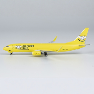 NG Mercado Livre(GOL航空)737-800BCF/w PS-GFB 合金航模 1:400