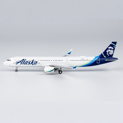 NG 13050 阿拉斯加航空 A321neo N921VA 合金航模1:400